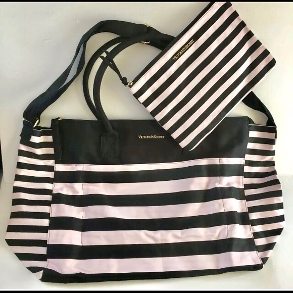 Victoria Secret tote bag plus make up case . - Picture 3 of 7